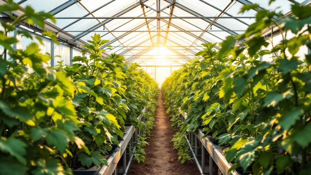 Теплицы из алюминия и стекла: особенности и преимущества