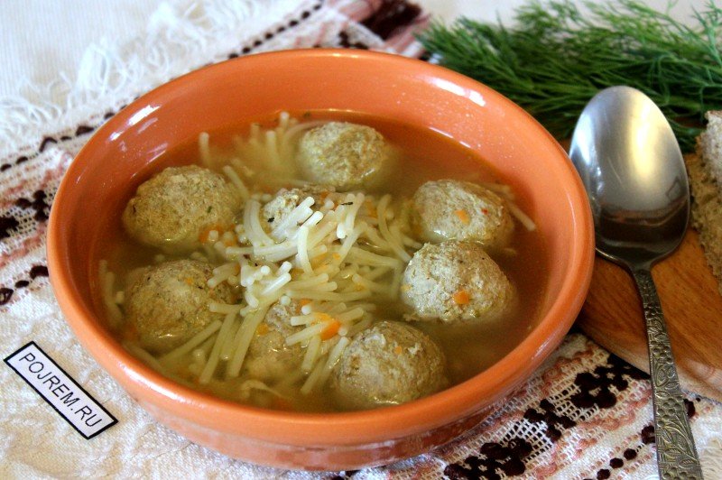 Суп с тефтелями рецепт с фото пошагово и видео