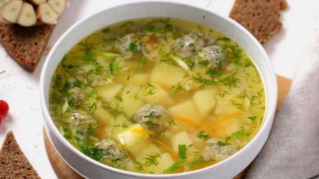 Суп с фрикадельками и вермишелью и картошкой рецепт с фото пошагово