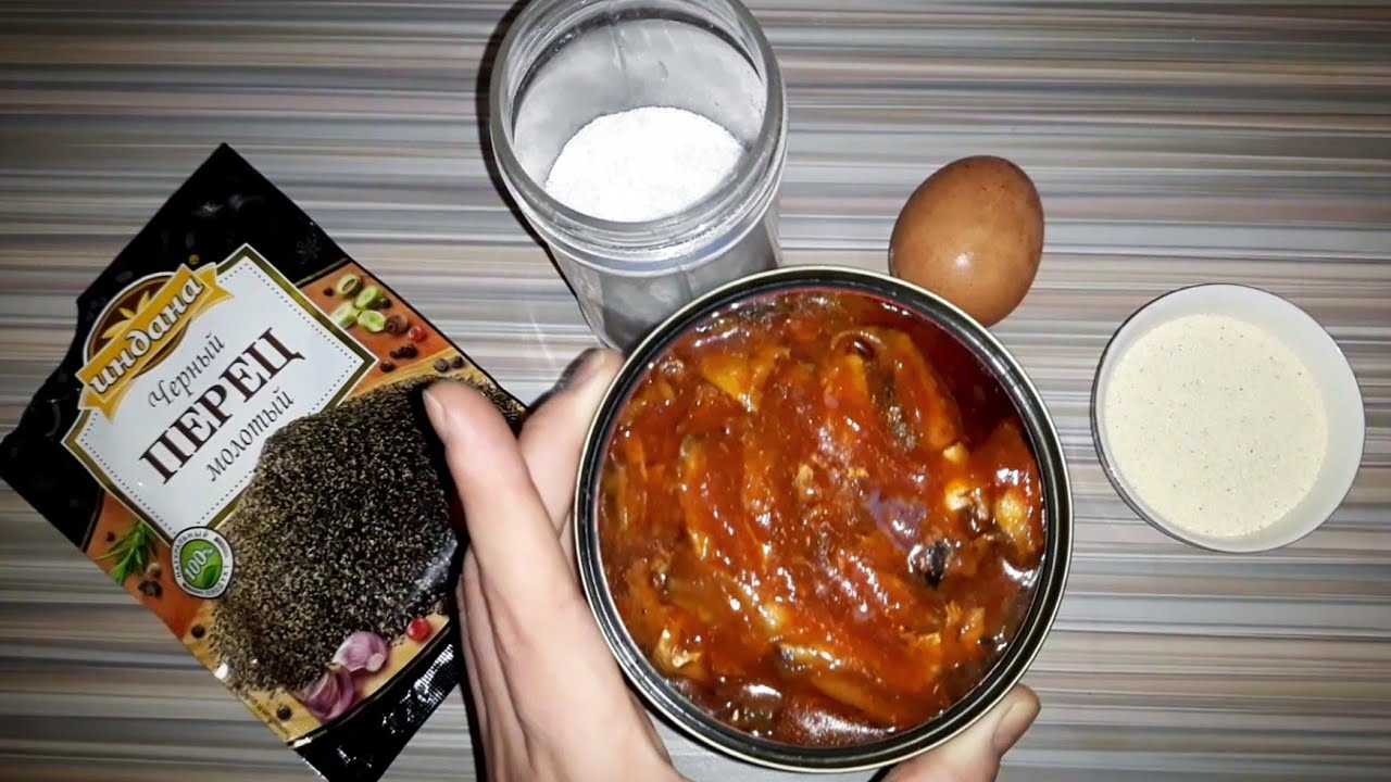 Котлеты из кильки в томатном соусе – кулинарный рецепт
