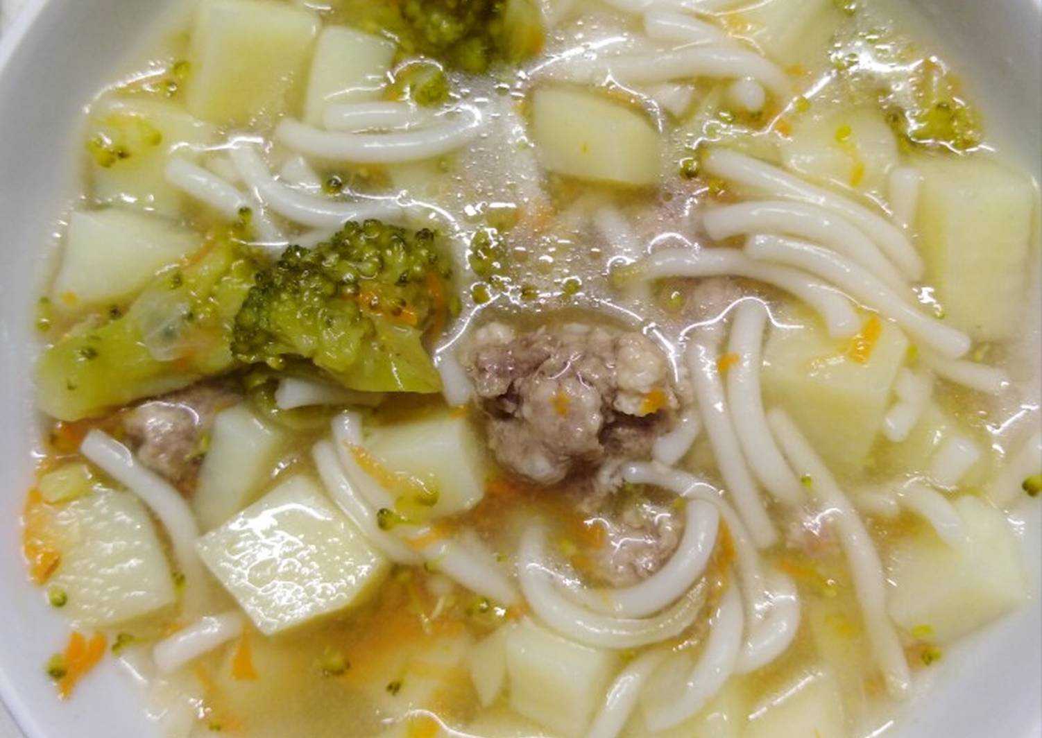 Суп с тефтелями - пошаговые рецепты приготовления рисового, вермишелевого, грибного или томатного  с фото