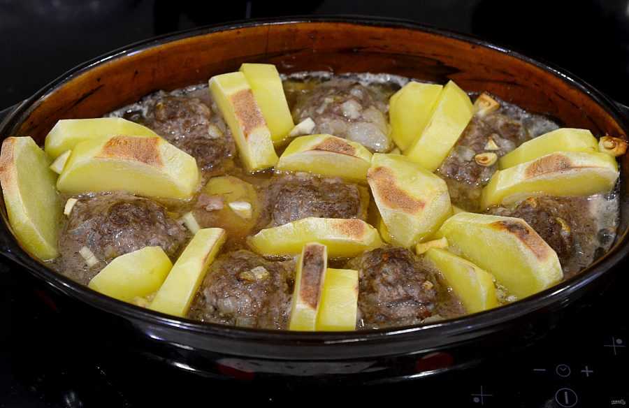 Мясо в горшочках с картошкой в духовке 63 рецепта