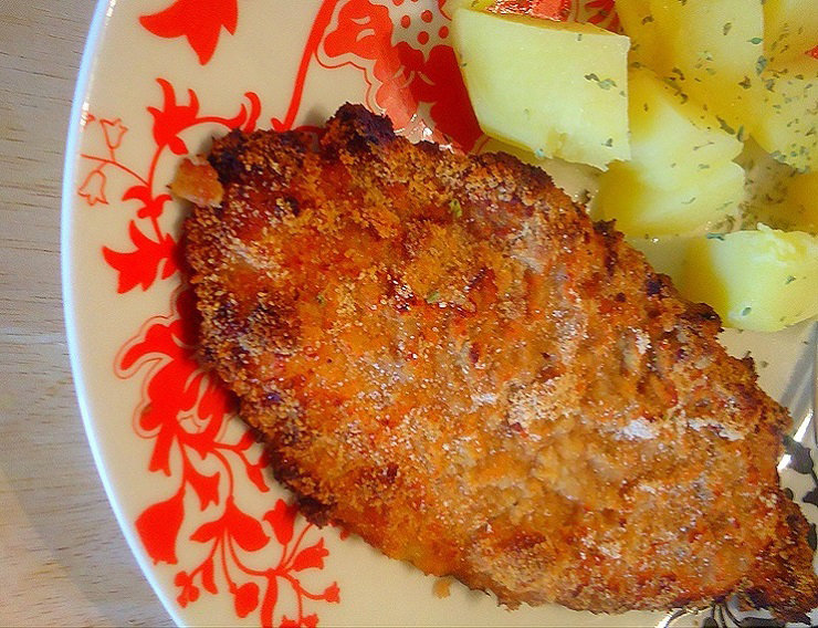 Рубленый куриный шницель – кулинарный рецепт
