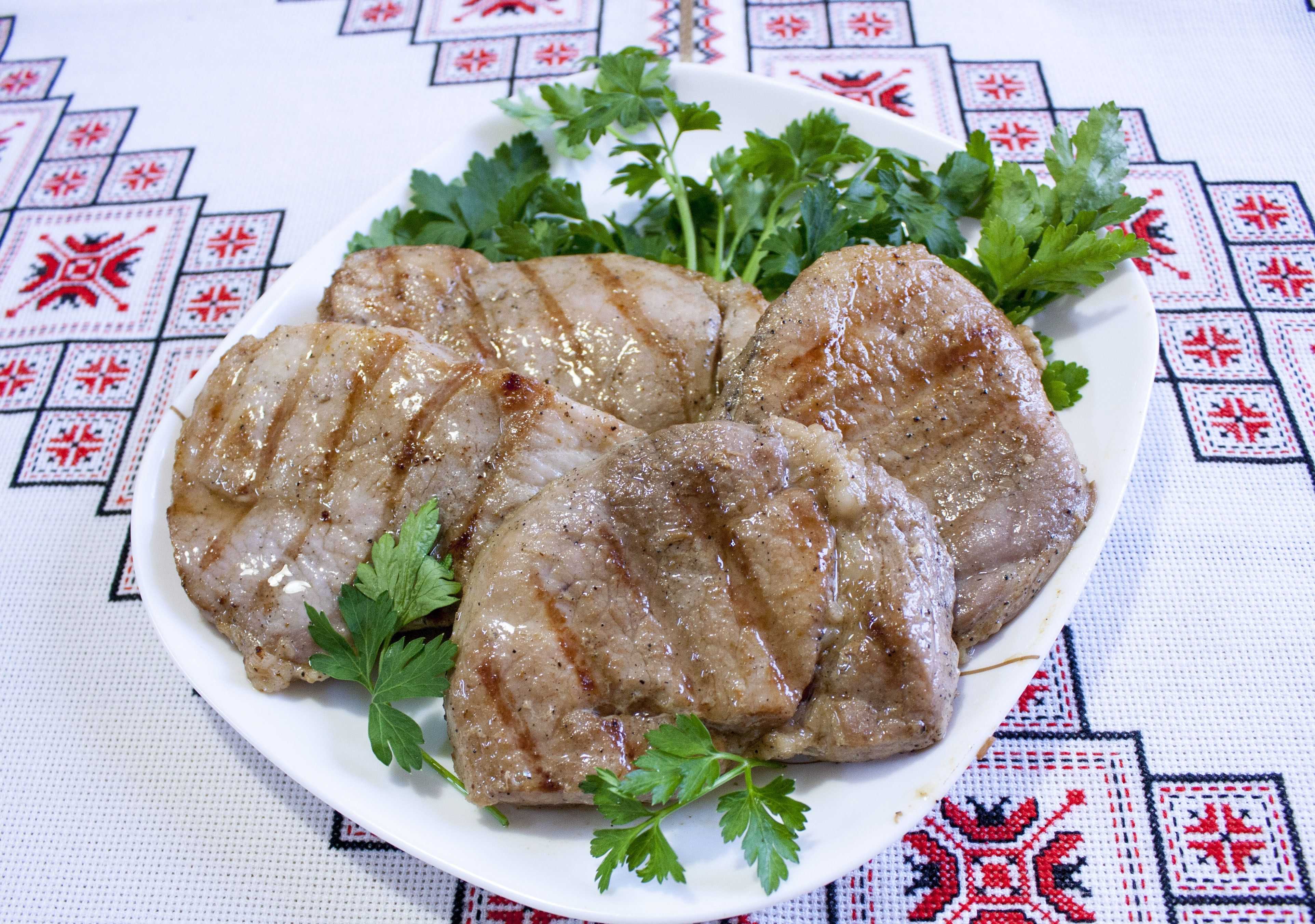 Шницель из свинины на сковороде - 9 пошаговых фото в рецепте