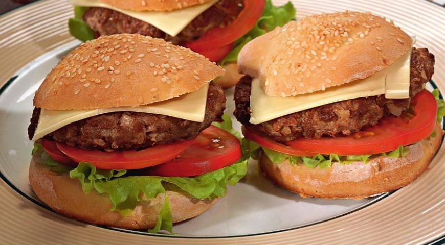 Домашние чизбургеры как в макдональдсе- лучшие рецепты
