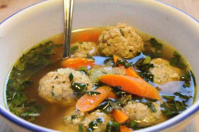 6 рецептов супа с тефтелями