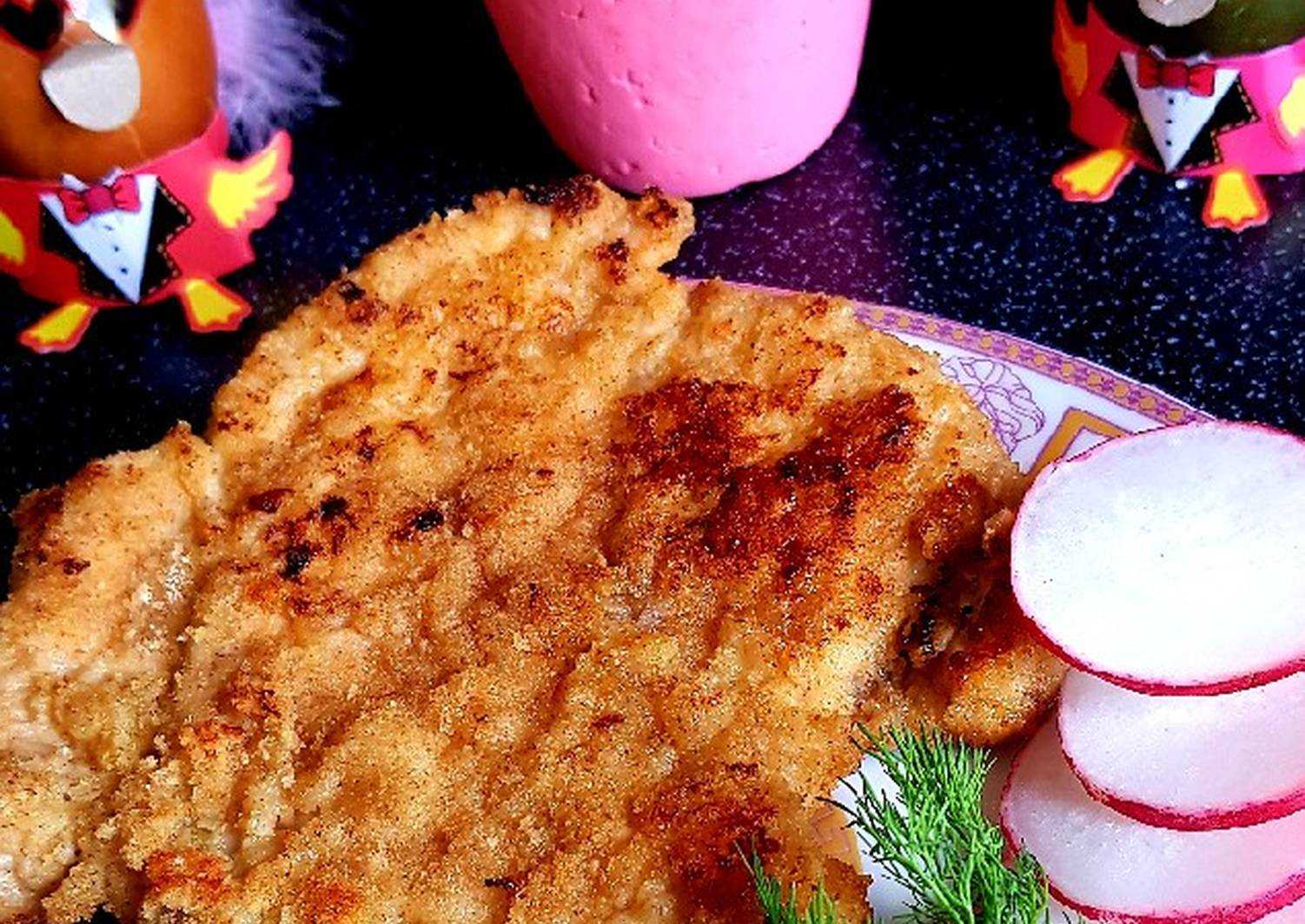 Как приготовить шницель из свинины по пошаговому рецепту с фото