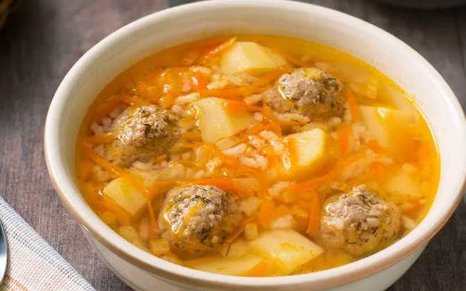 Суп с рыбными тефтелями – кулинарный рецепт