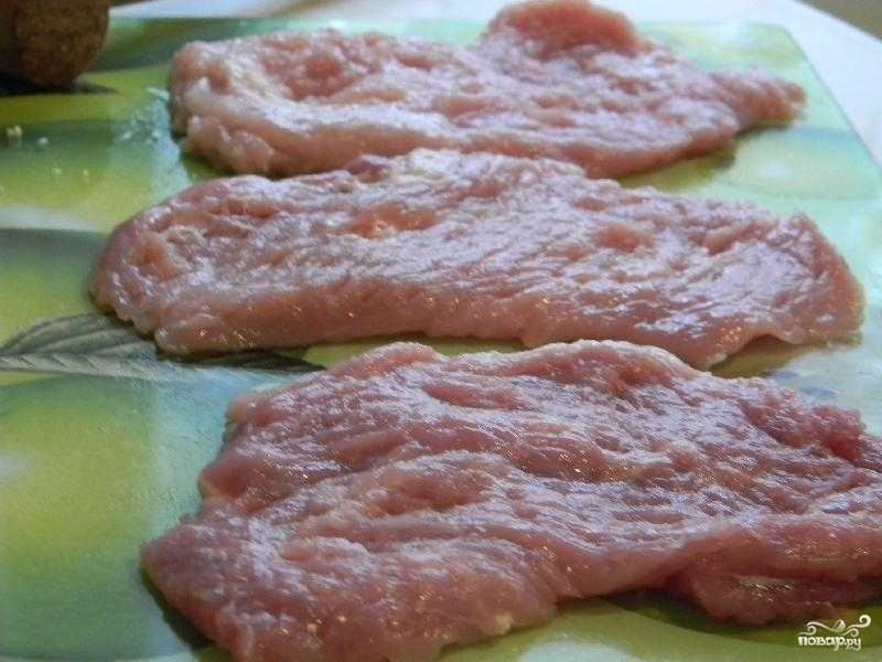 Шницель из свинины