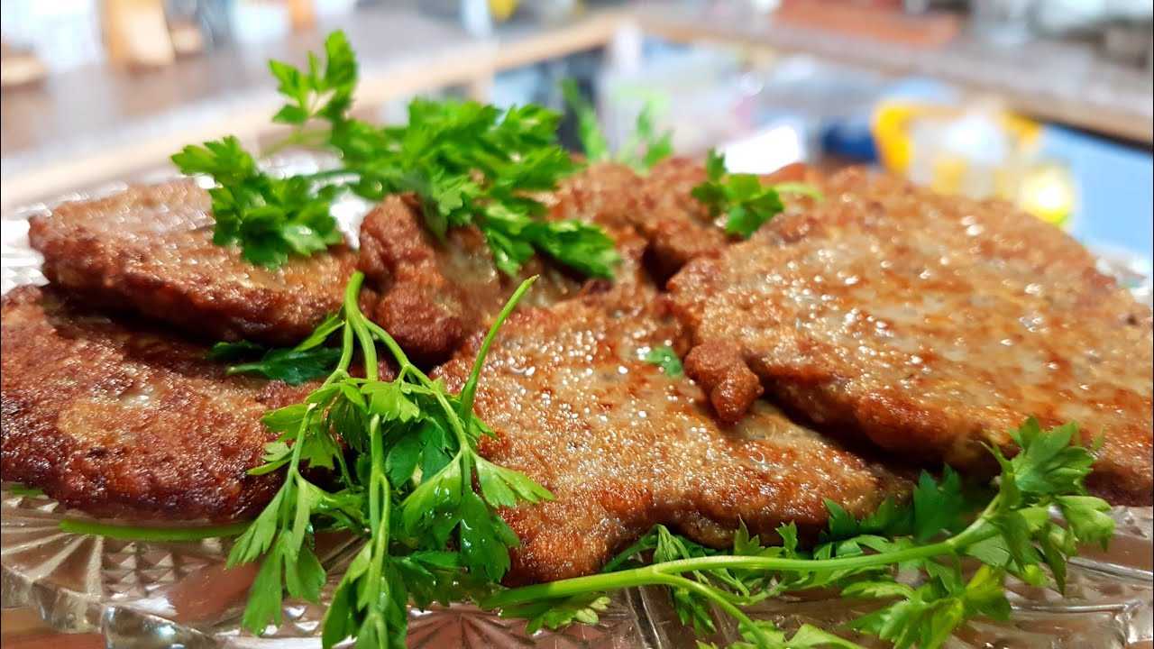 Пошаговый рецепт приготовления котлет из свиной печени