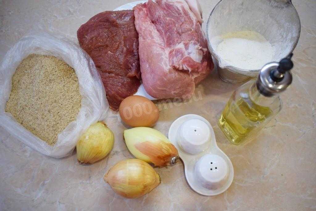 Котлеты с начинкой яично-ветчинной рецепт с фото пошагово