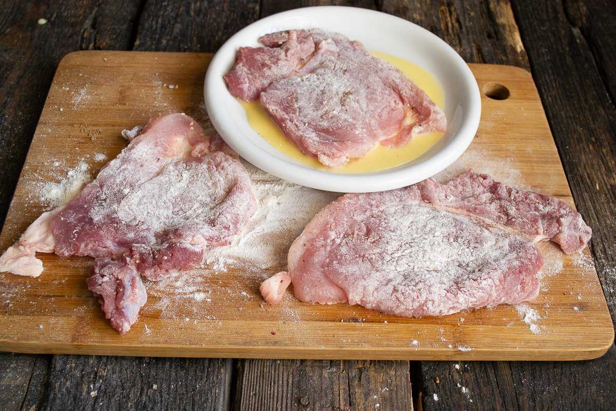Шницель из свинины- лучшие рецепты, фото и видео