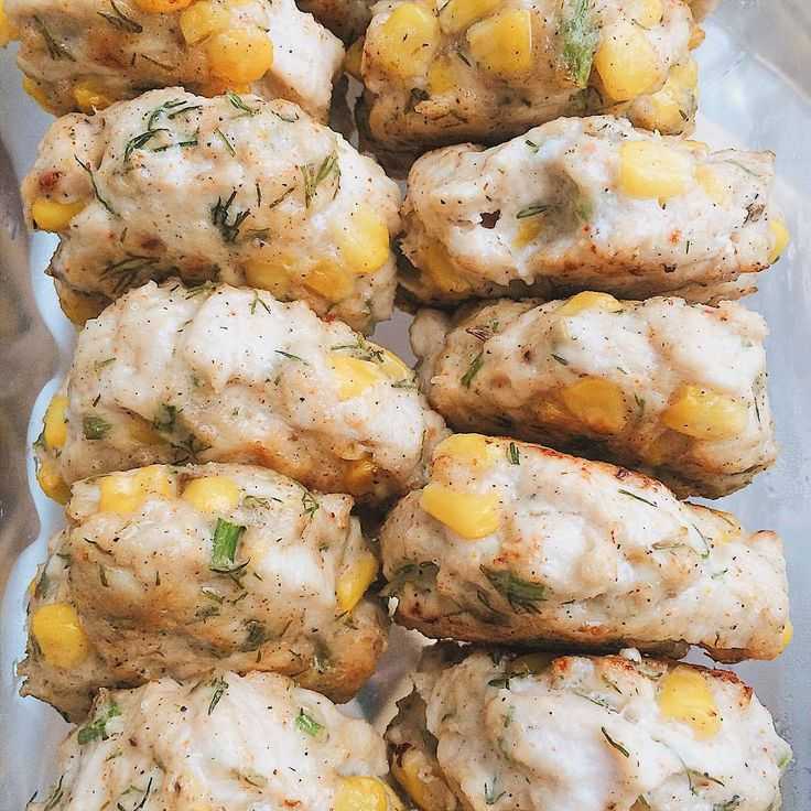 Куриные котлеты с кукурузой по гавайски рецепт с фото