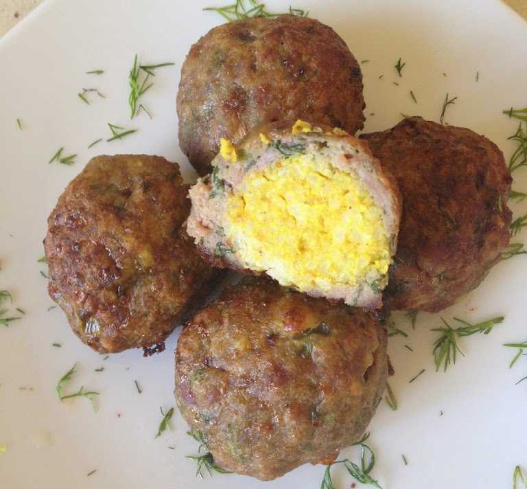 Мясные зразы гриль с сыром "оригинальные"