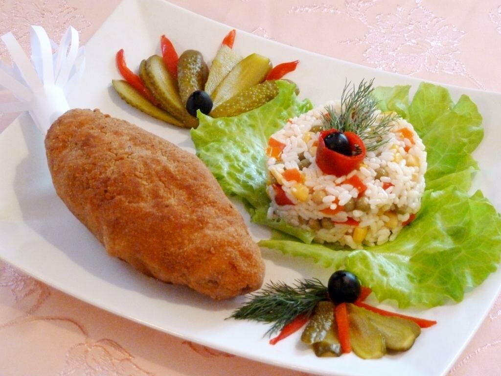 Котлеты по-киевски из филе курицы рецепт с фото
