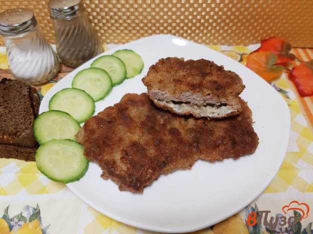 Шницель из свинины с соусом тартар: рецепт пошаговый с фото | меню недели