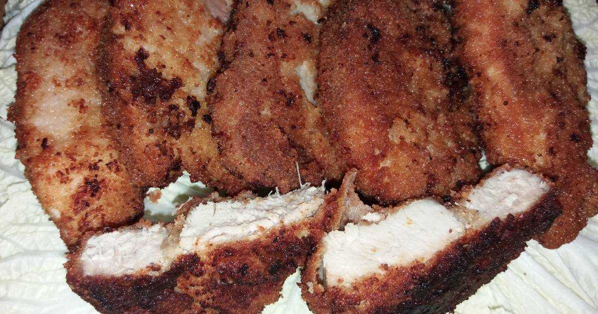 Шницель из свинины – кулинарный рецепт