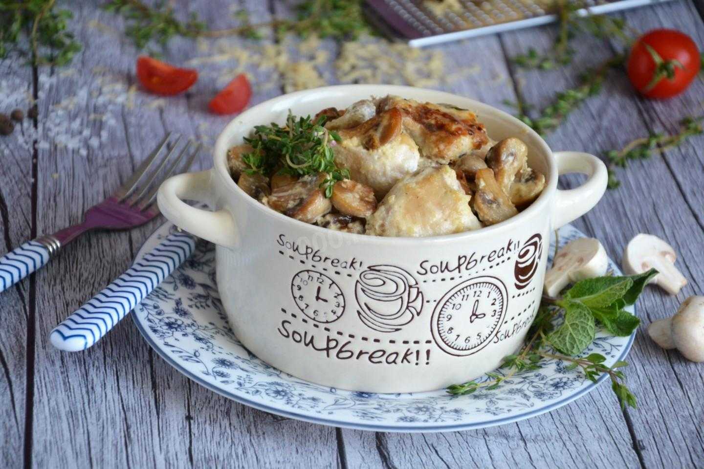 Рубленые куриные котлеты с грибами – кулинарный рецепт