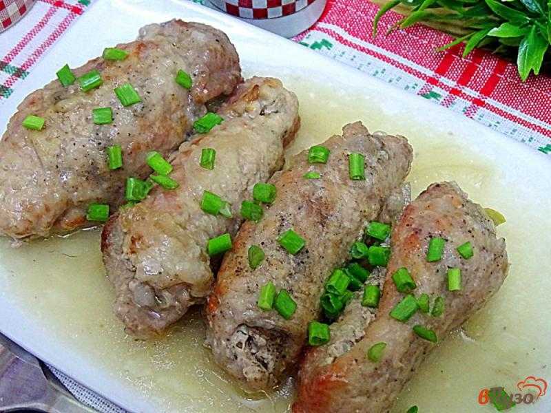 Куриные рулетики "пальчики" с начинкой – кулинарный рецепт