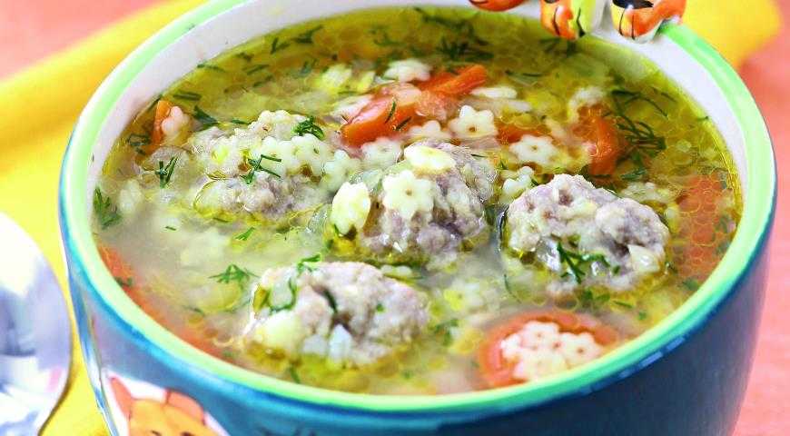 Суп с тефтелями — 7 вкусных рецептов приготовления