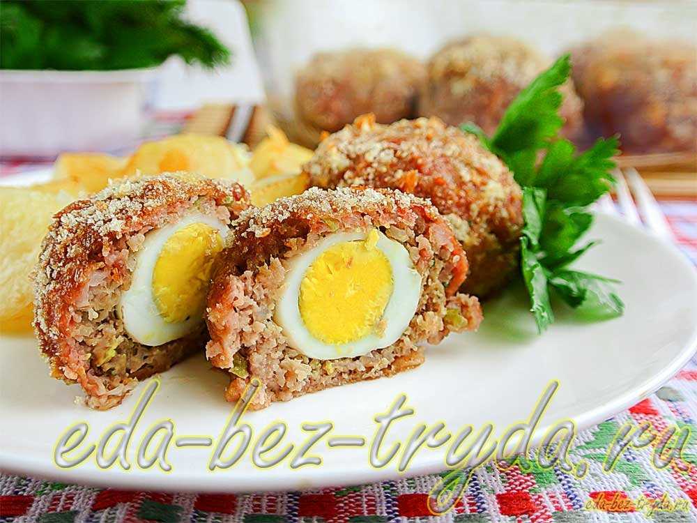Котлеты с яйцом – кулинарный рецепт